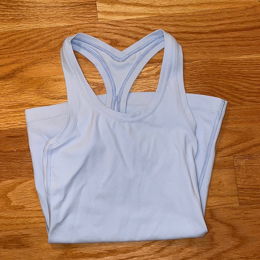 Lululemon periwinkle tank top